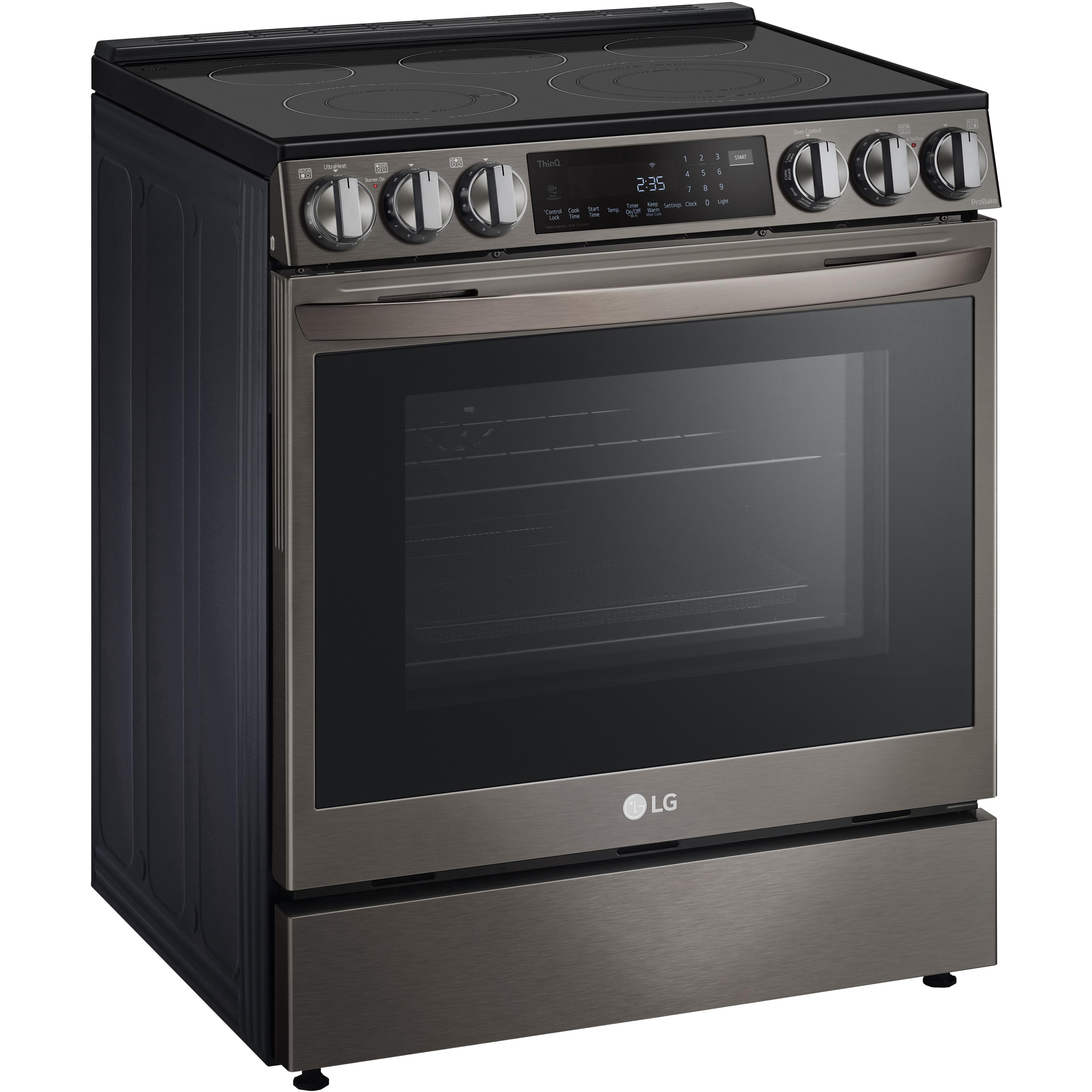 LG 30-inch Slide-In Electric Range with Air Fry LSEL6335D