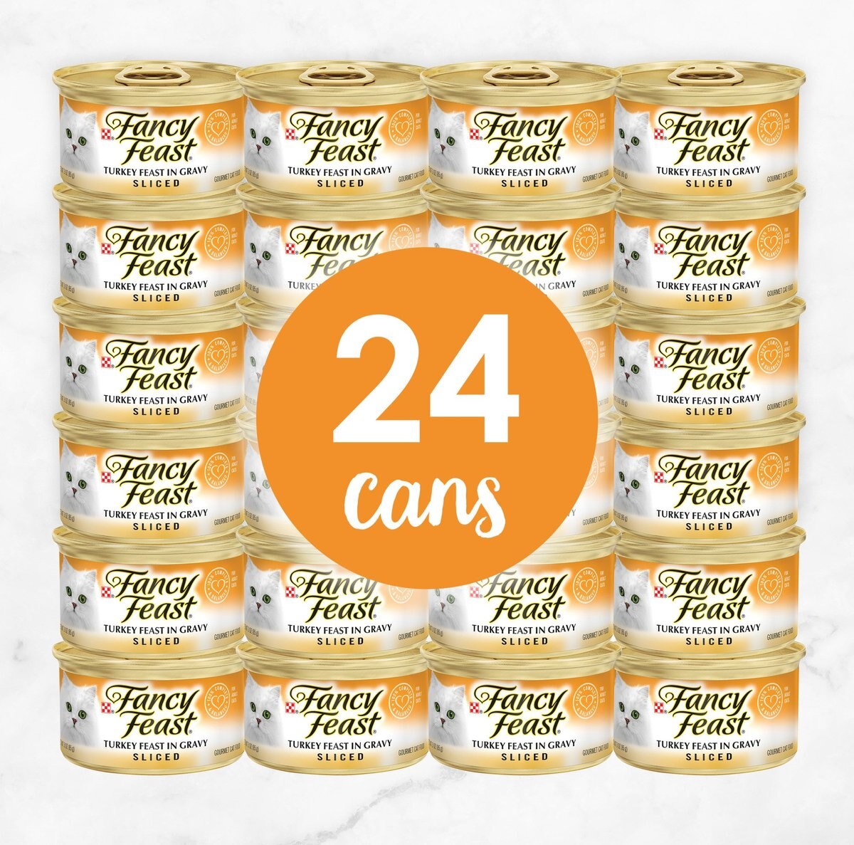 Fancy Feast Sliced Turkey Feast in Gravy Canned Cat Food