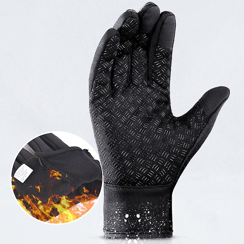 Winter Outdoor Sports Gloves Waterproof Thermal Cycling Skiing