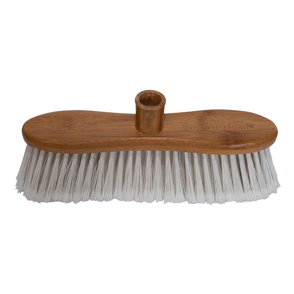 HARPER Live.Love.Clean. 10.83 in. W Bamboo Household Broom for Dry Dirt Pet Hair and Other Small Debris 37501000