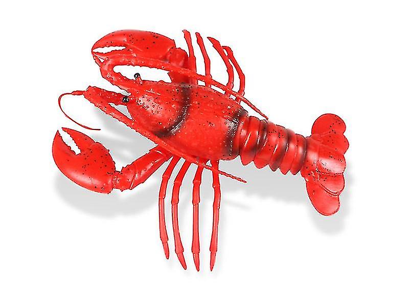 Toy Lobster Rubber，lobster Shape Simulation Soft Rubber Model Pinch Children's Toys