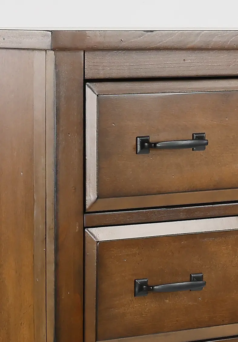 Brendan Pecan Brown Chest of Drawers