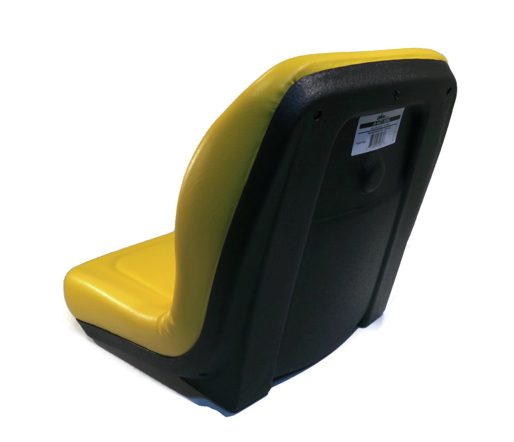 The ROP Shop | High Back Seat W/ Pivot Rod Bracket for John Deere GX345 GX355 Yellow