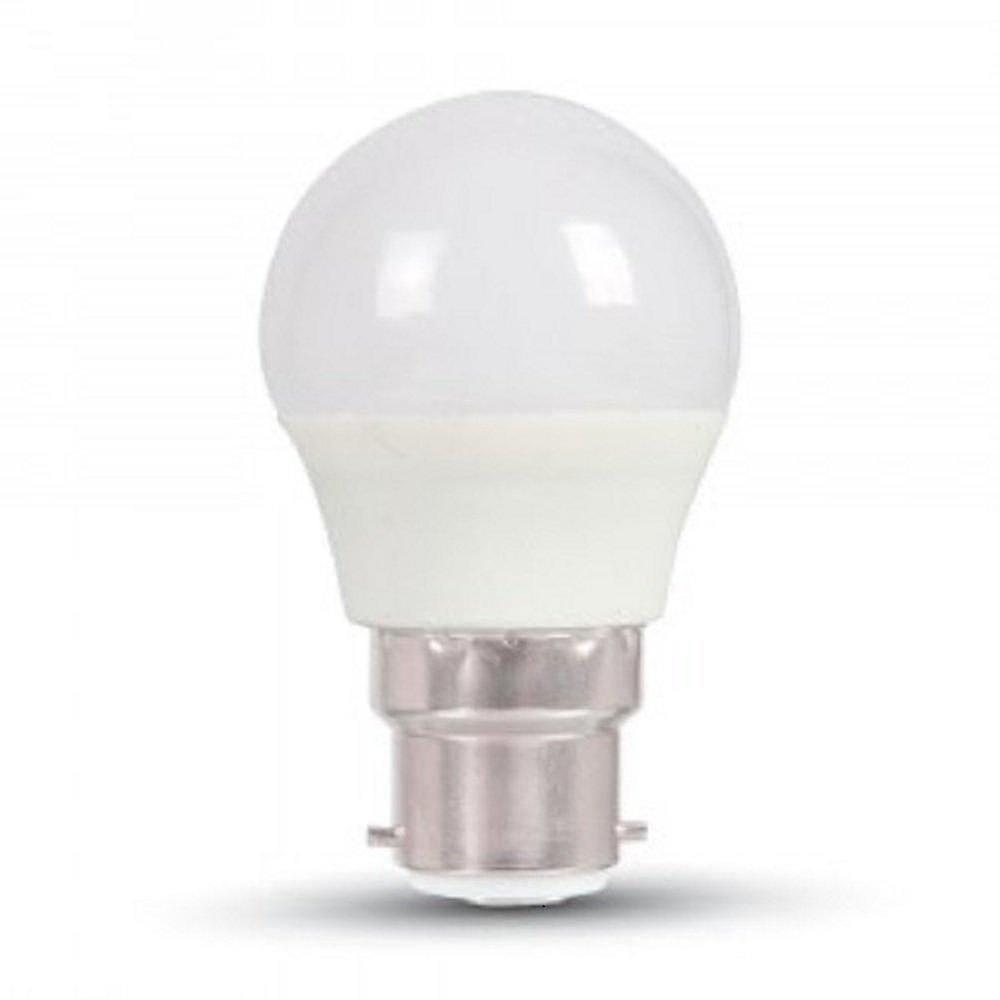 Led 3w G45 Golf Ball Bulbs - Pack Of 10 - B22 / Bc / Bayonet Cap - Warm White 2700k / 250 Lumens /