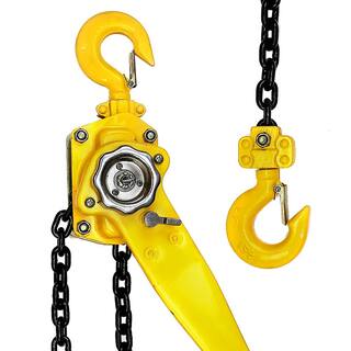 XtremepowerUS 1.5-Ton Steel Block Chain Lever Hoist Puller Lifter 20 ft. 58105