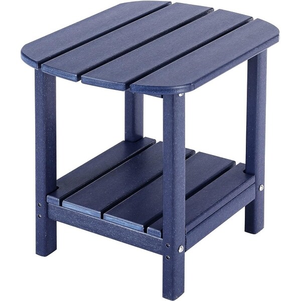 Double Adirondack Side Table，Outdoor Side Tables