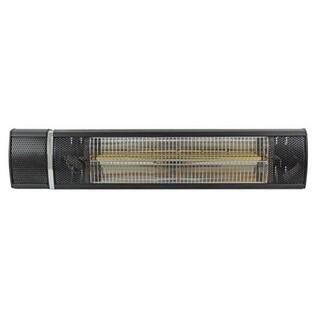 Hiland 1500-Watt Infrared Wall Mount Black Electric Patio Heater HIL-TW15R