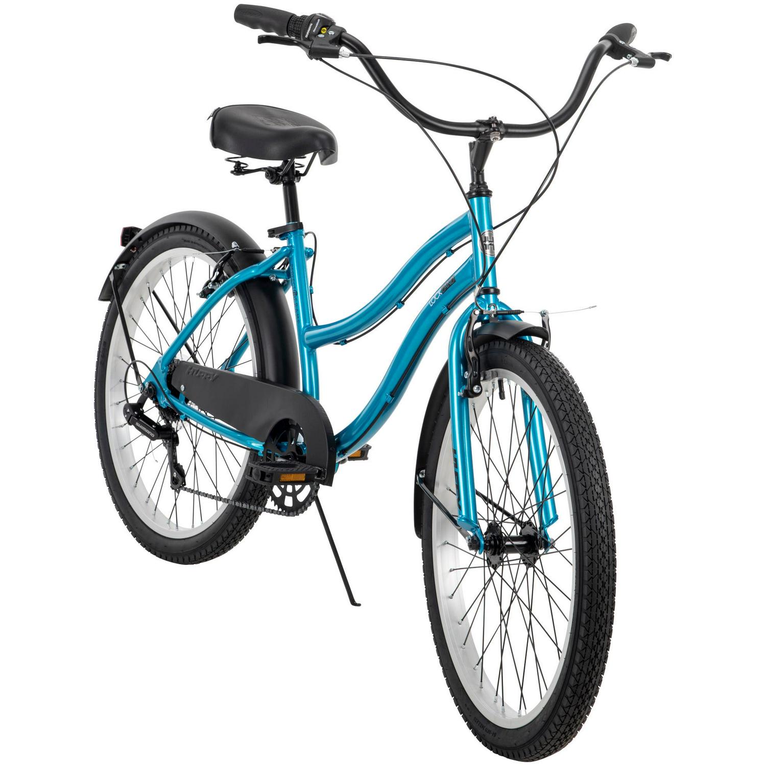 Huffy Lockland 24 In 7speed Cruiser Bicycle for Girls Teal  Crowdfused