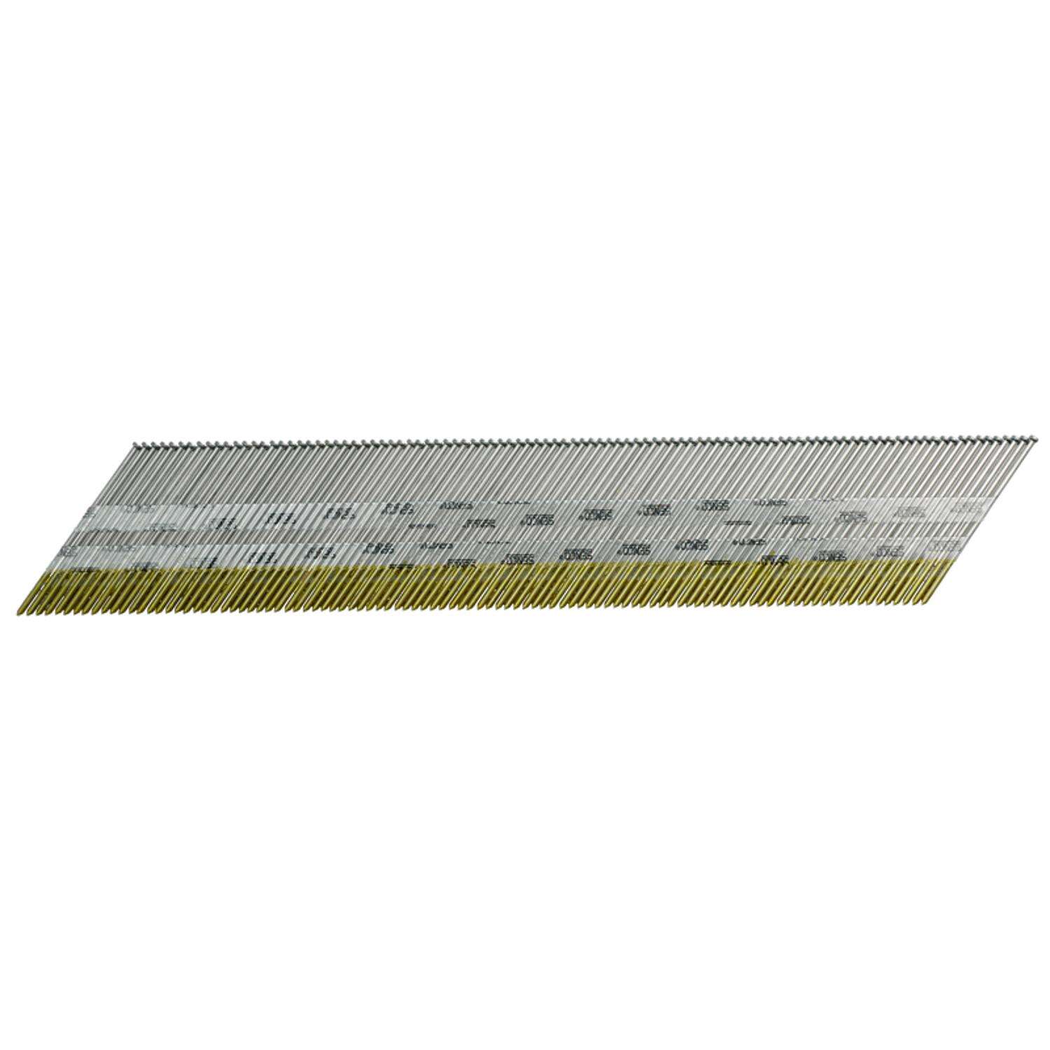 Senco 2 in. 15 Ga. Angled Strip Bright Finish Nails 34 deg 4000 pk