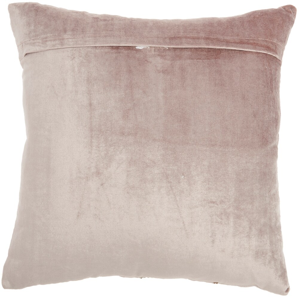 Mina Victory Luminescence Nude Throw Pillow   ( 18\