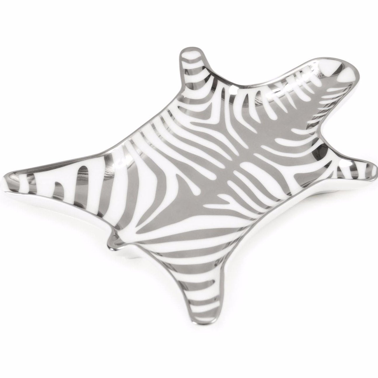 Carnaby Silver Zebra Stacking Dish