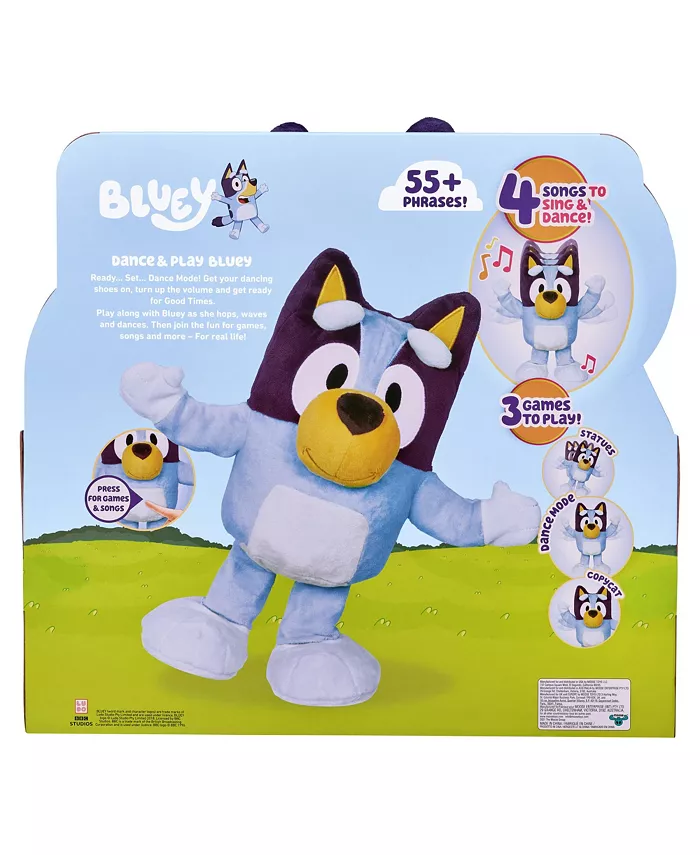 Bluey Dance Play Feature Plush Series 7