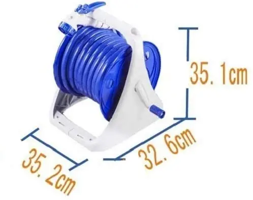 20 Meter G Aqua Garden Hose Reel Series With High Quality PVC Hose And 8 Multiple Water's Pattern Home Garden Watering Tools