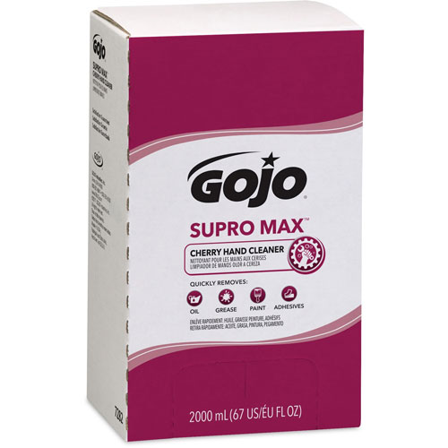 Gojo Supro Max Hand Cleaner | 2000 L， Cherry | GOJ728204