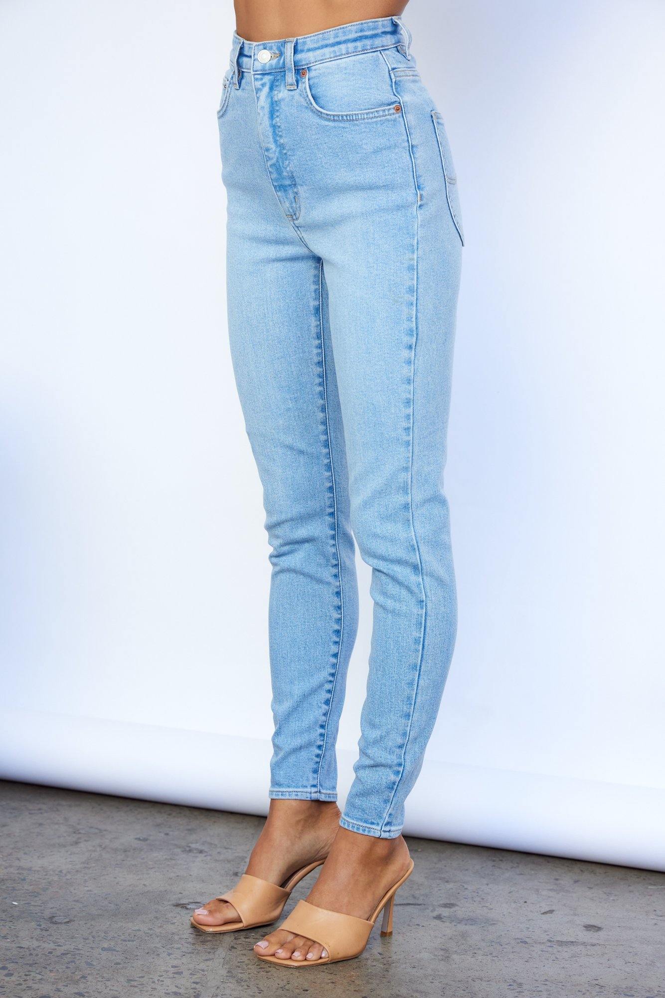 LEE Hourglass High Licks Crop Jeans Optimal Blue