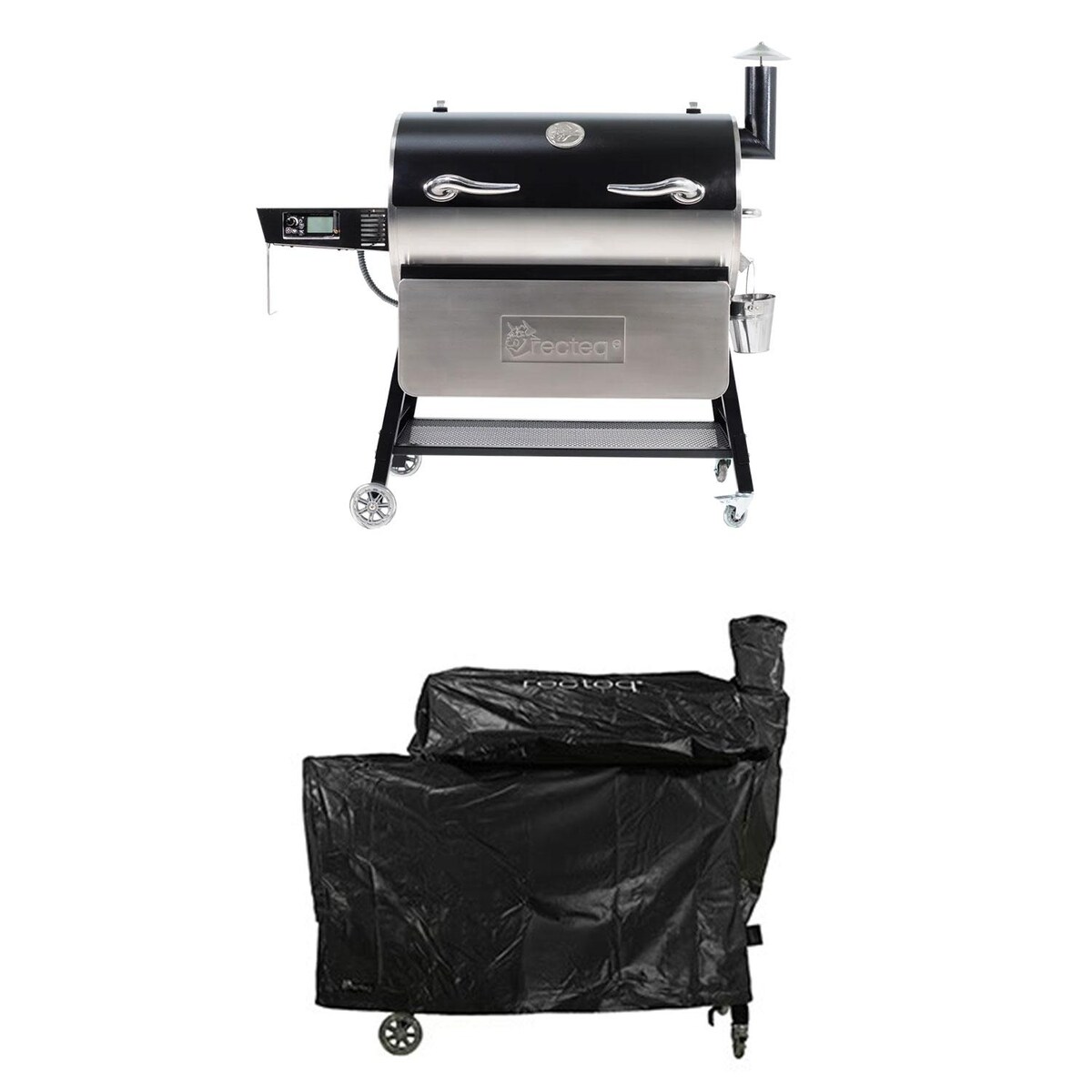 recteq RT-1250 Wood Pellet Grill + Cover Bundle