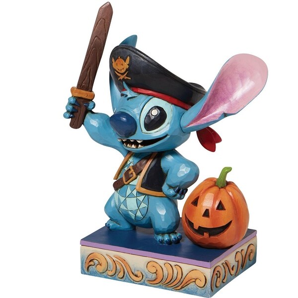 Disney Traditions Stitch Lovable Buccaneer Figurine