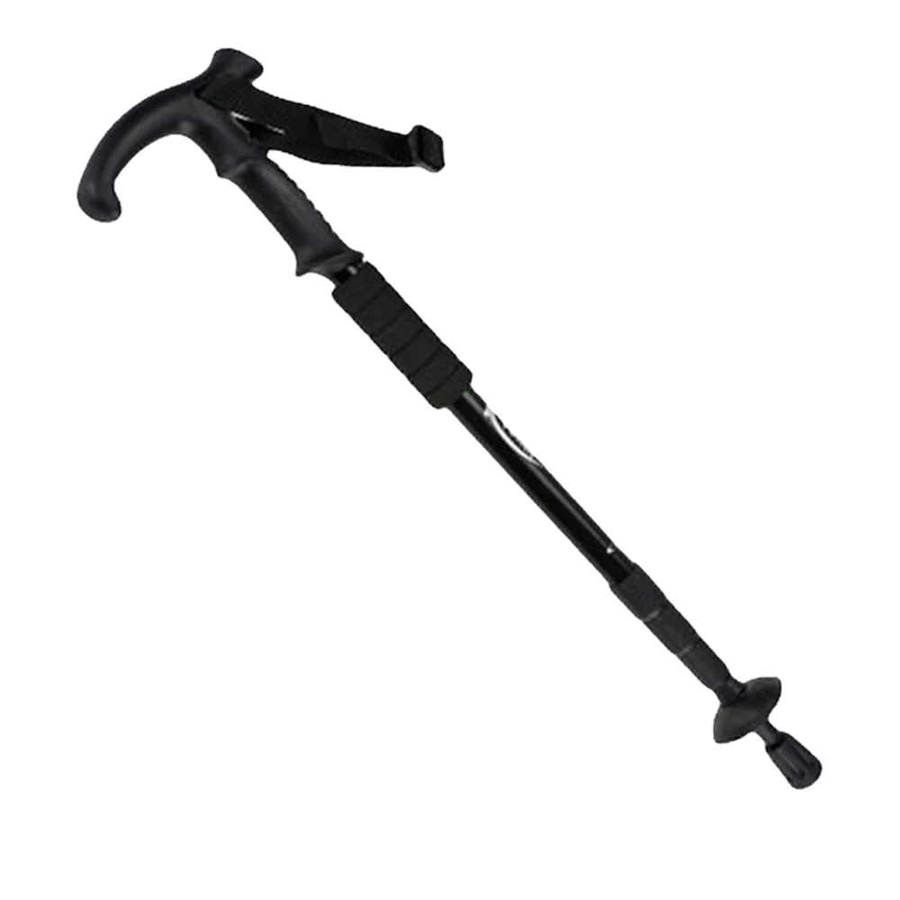 Trending Outdoor Mountaineering Trail Walking Sticks Telescoping Ultra Strong Hiking Trekking Poles Alpenstocks