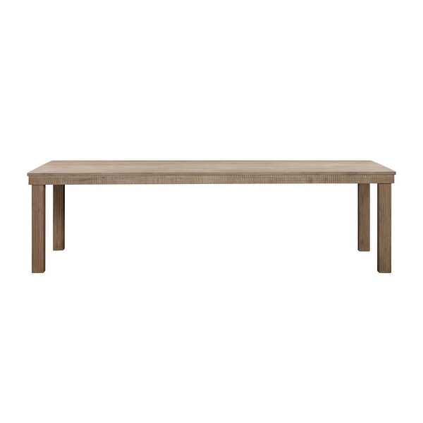 Cassie Natural 108 Inch Rectangular Outdoor Dining Table