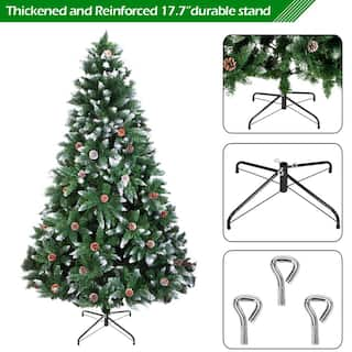 6 ft. Green Unlit Regular Artificial Christmas Tree PF-91990025