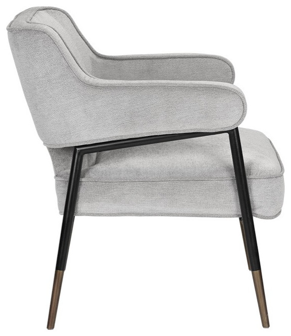 Derome Lounge Chair   Midcentury   Armchairs And Accent Chairs   by Sunpan Modern Home  Houzz