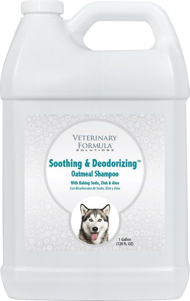 Veterinary Formula Solutions Soothing and Deodorizing Oatmeal Shampoo for Dogs and Cats