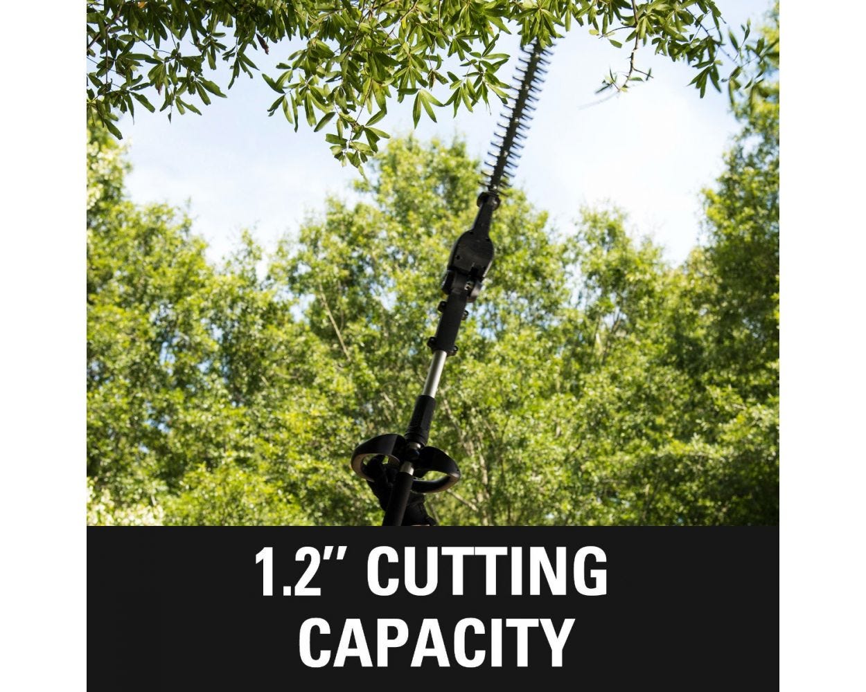 60V 20-Inch Cordless Pole Hedge Trimmer (Tool Only) | Greenworks Pro