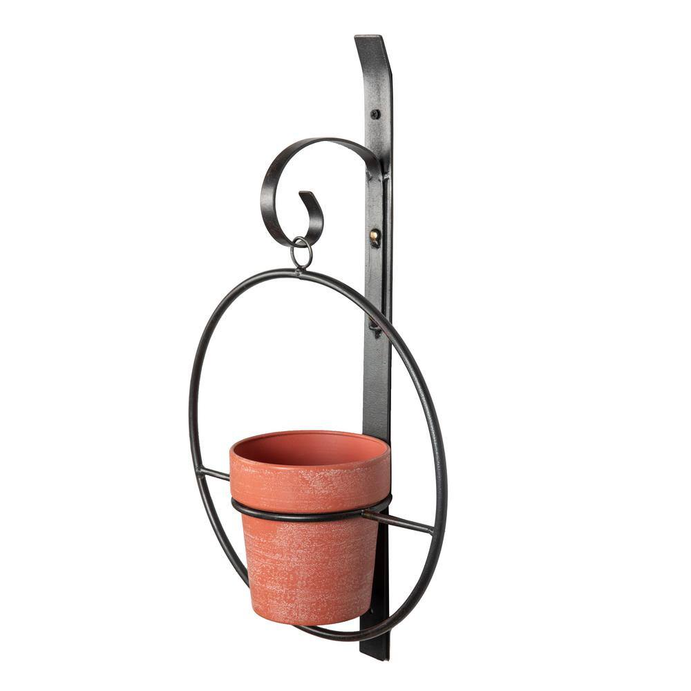 DANYA B Tivoli Metal Hanging Planter Set (2-Piece) FHB21243