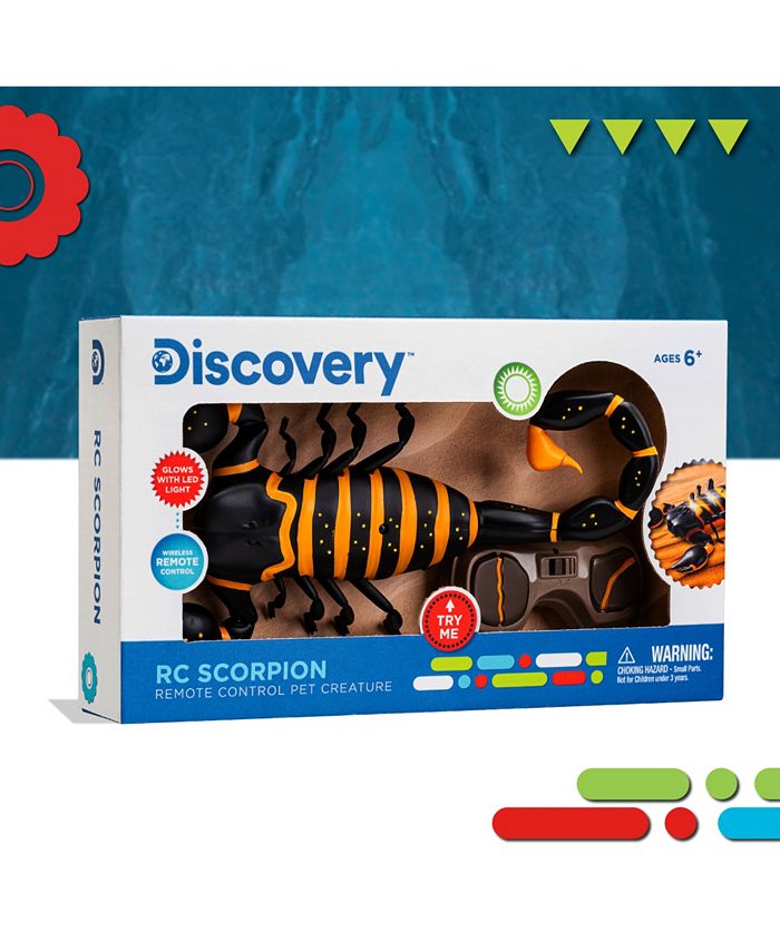 Discovery Kids RC Scorpion  Glow In The Dark Body  Wireless Remote-Control Toy for Kids