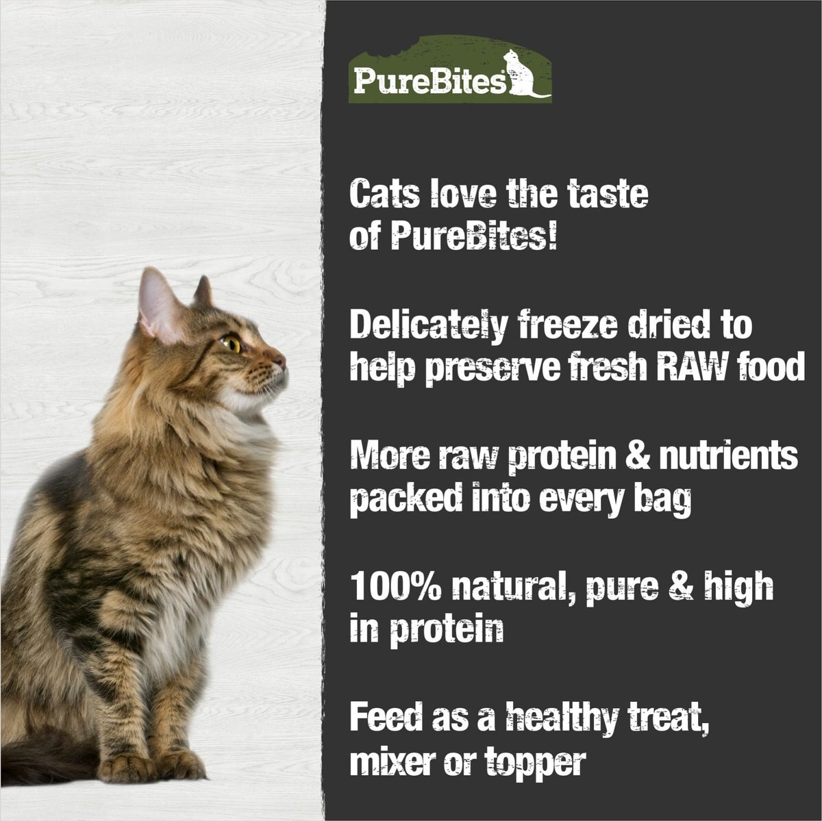 PureBites Beef Liver Freeze-Dried Raw Cat Treats