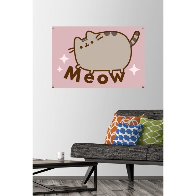 Trends International Pusheen Meow Unframed Wall Poster Prints