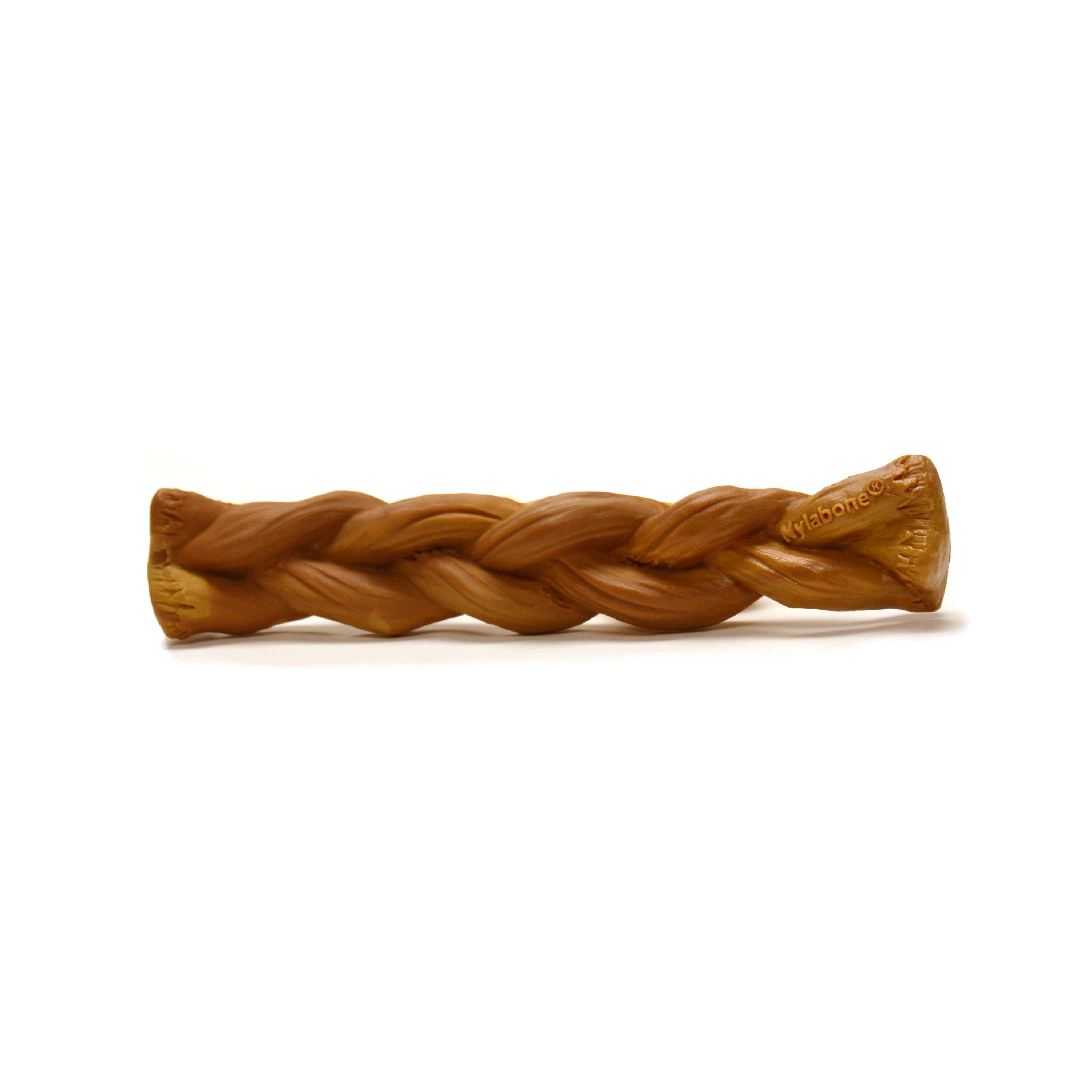 Nylabone Power Chew Alternative Braided Bully， Dog Chew Toy Braid Stick， Large/Giant