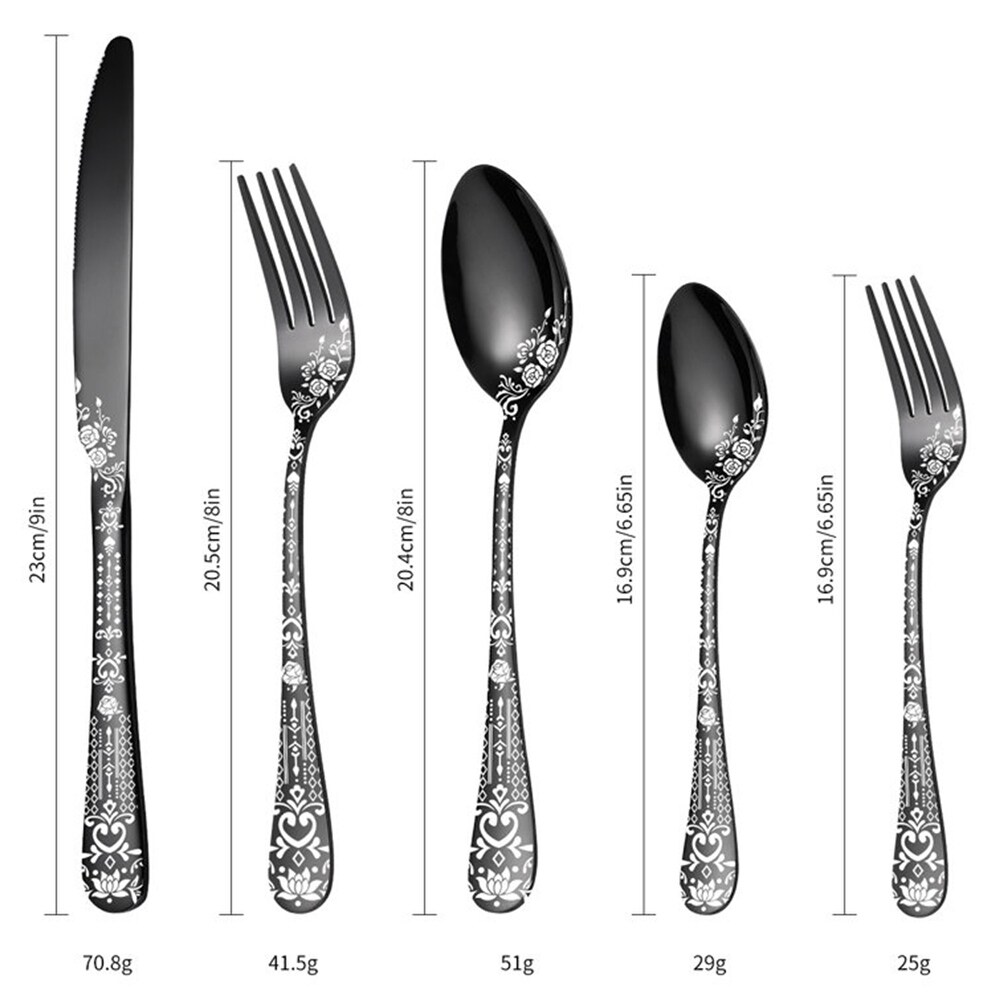 Stainless Steel Flatware Set   Service for 4