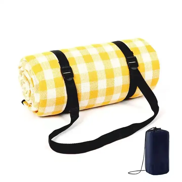 Custom Portable Waterproof Outdoor Extra Large Proof Waterproof Portable  Beach Blanket  For Camping Hiking