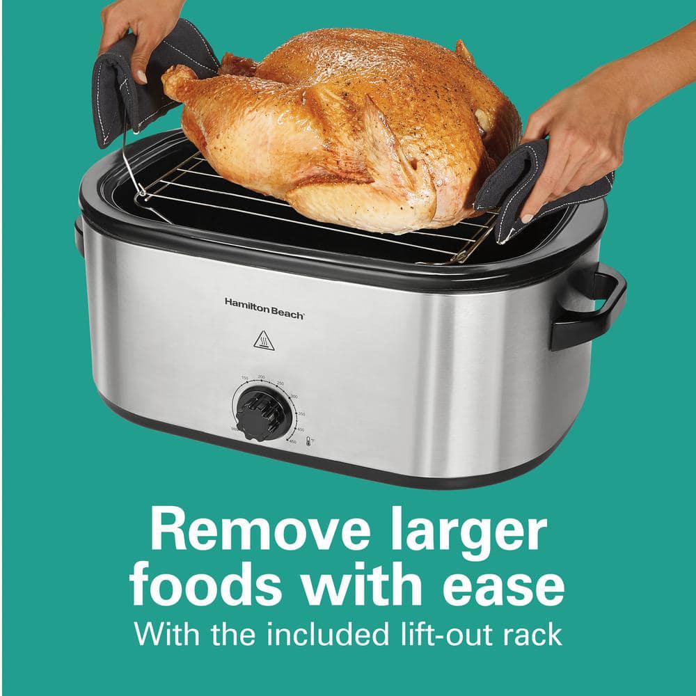 Hamilton Beach 22 qt Stainless Steel Roaster Oven