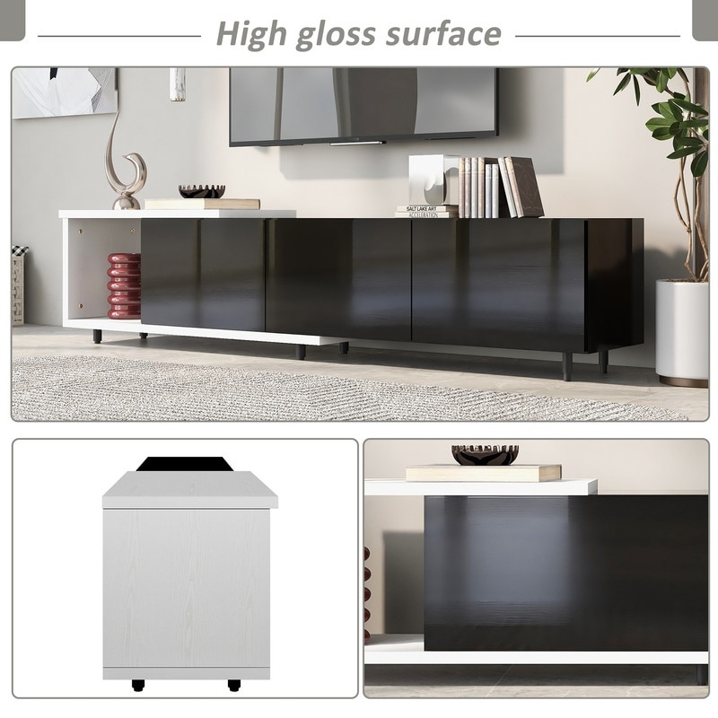 Mondern Stylish TV Stand TV Cabinet for 80+inch TV