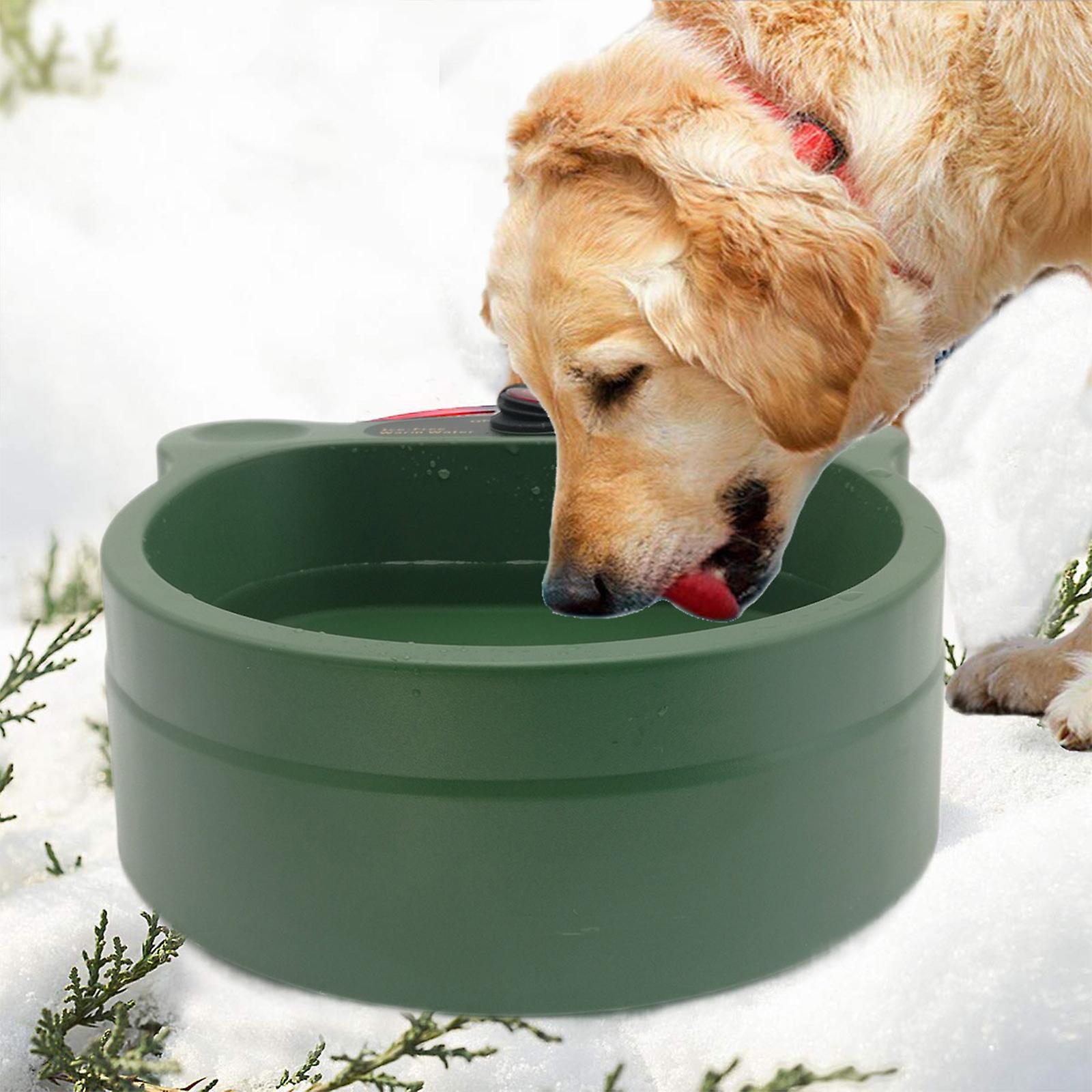 Automatic Insulation Pet Heating Bowl， Constant Temperature Water Bowl， European Plug