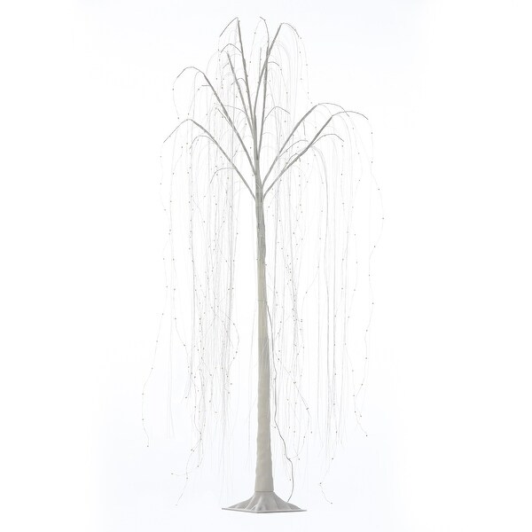 White Willow 5.9Ft Tall Tree Decoration with Lights