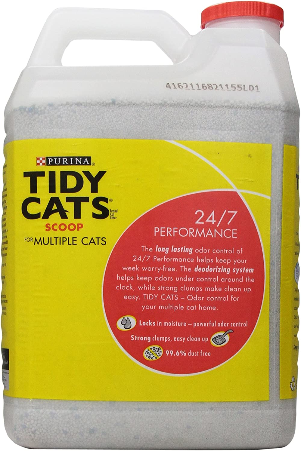 Tidy Cats Scoop Cat Litter Box， For Multiple Cats， 20 Lbs