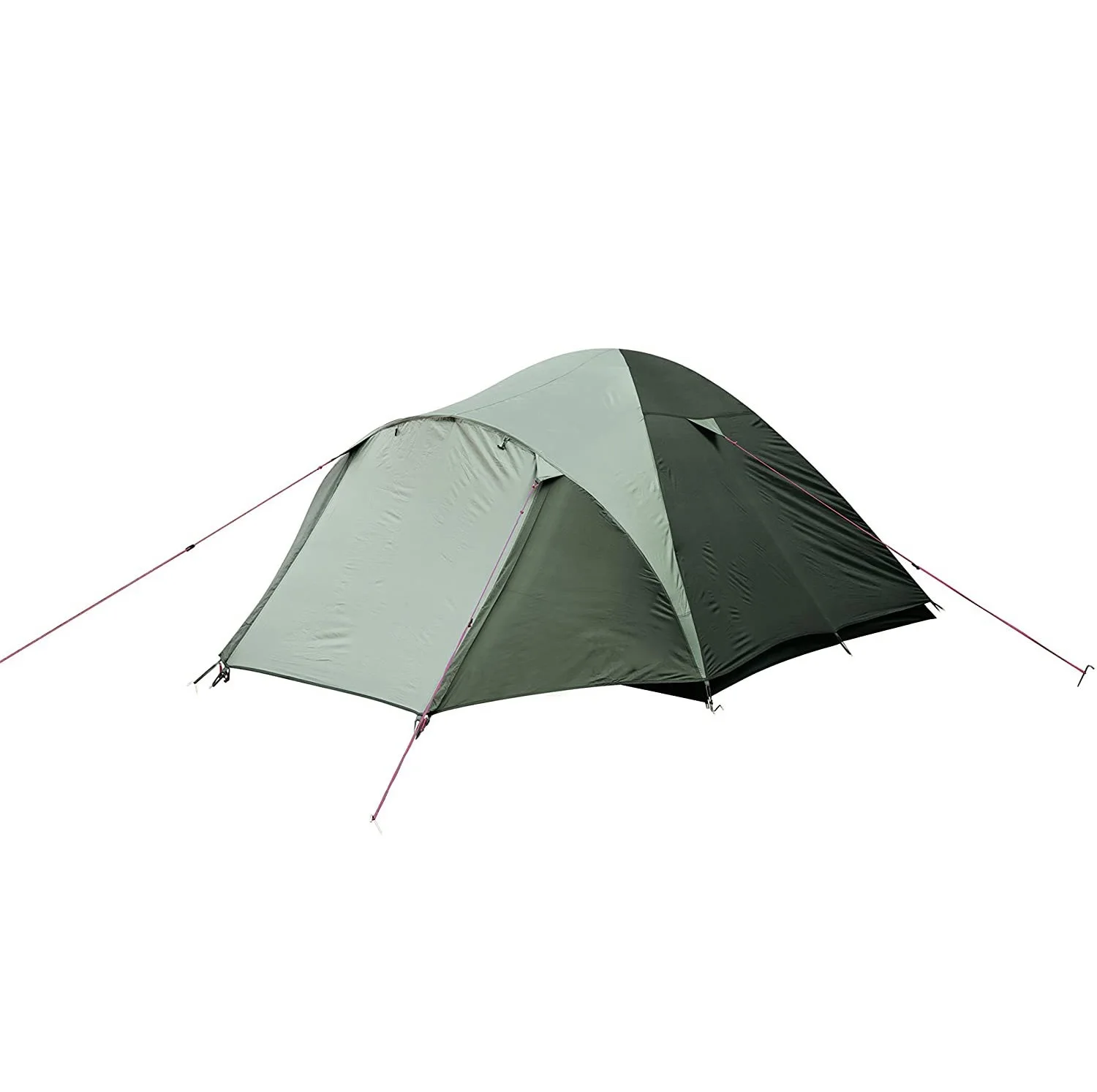 3 Person Tent Double Layer Dome Tent Windproof Waterproof and Quick Assembly for Camping Trekking Outdoor