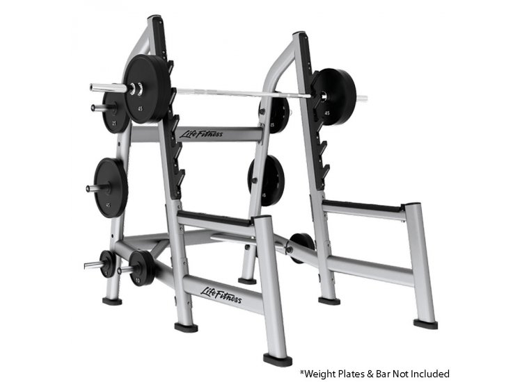 Life Fitness Signature Series Platinum Olympic Squat Rack