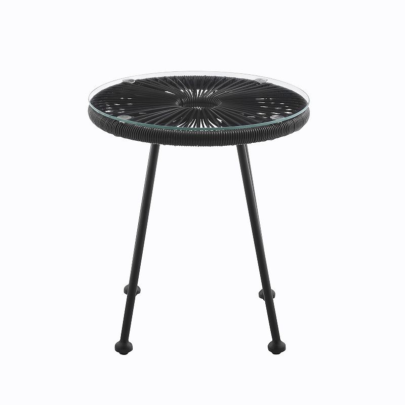 Linon Millicent Outdoor Side Table