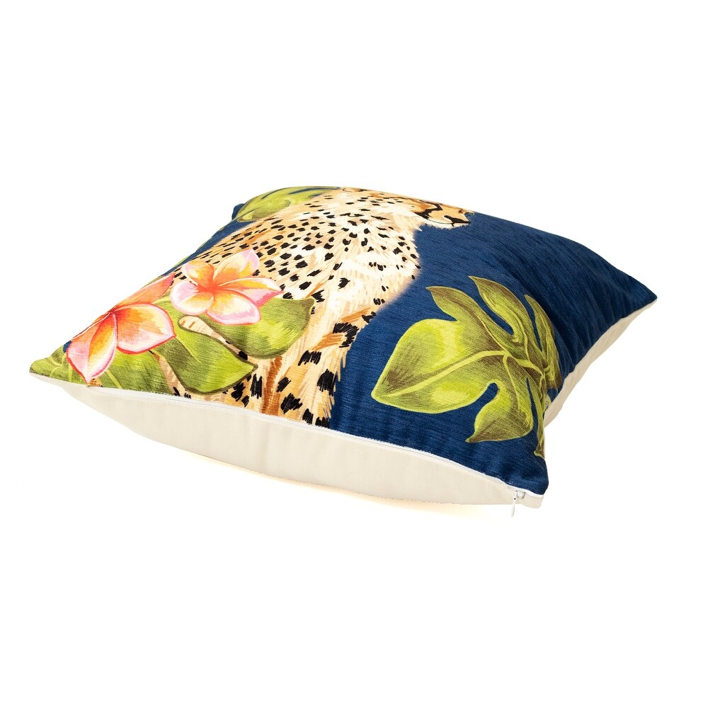 Liora Manne Illusions Cheetahs Indoor/Outdoor Pillow