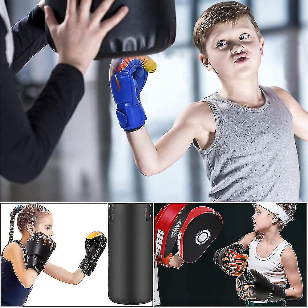 Childrens Boxing Gloves， Pu Boxing Gloves， Elementary Boxing Gloves For Boxing Training In The Age G