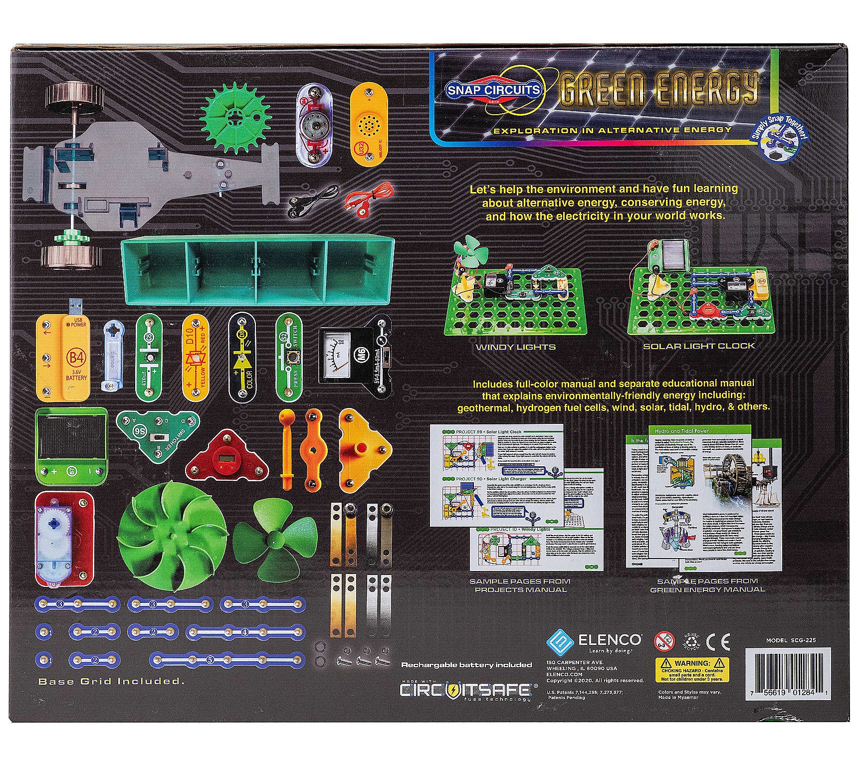 Snap Circuits Green Energy STEM Learning Toy