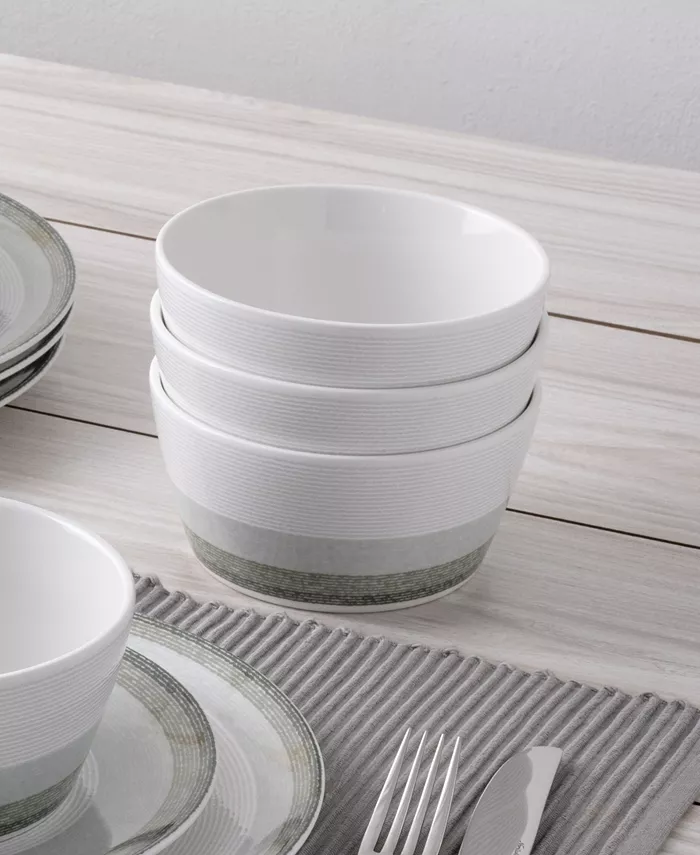 Noritake Colorscapes Layers 12 Piece Coupe Dinnerware Set