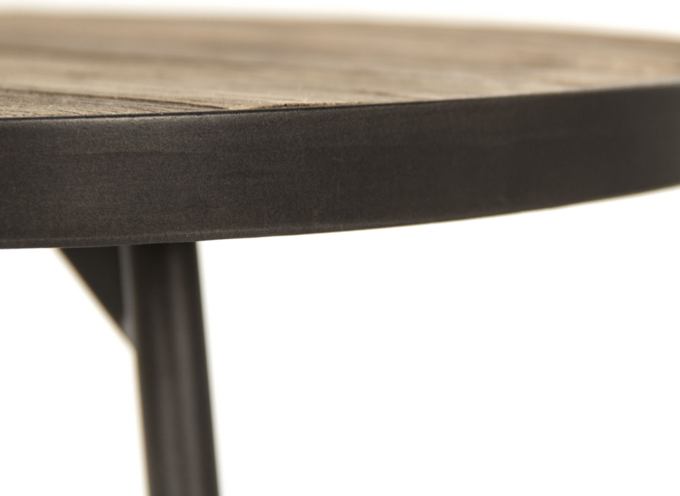 Side Table   Industrial   Side Tables And End Tables   by HedgeApple  Houzz