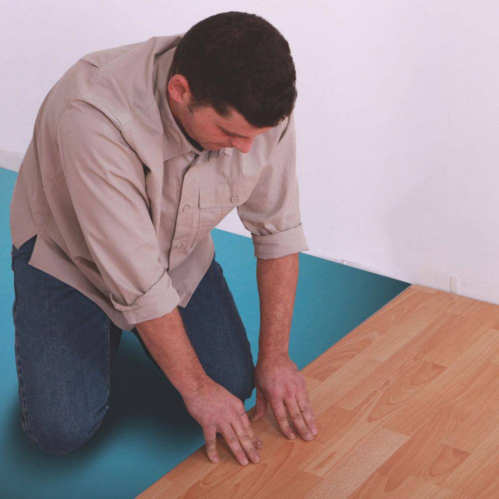 SOUNDBUFFER SoundBuffer - 3 ft. x 66.7 ft. x 364 in. Underlayment for Luxury Vinyl Tile and Plank Flooring with Sound Reduction SOUNDBUFFER