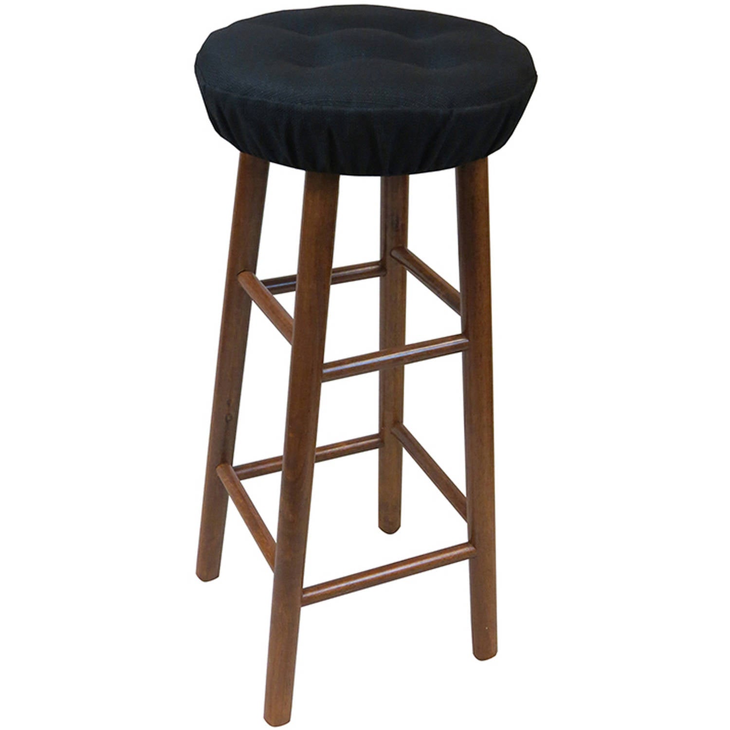 Gripper Non-Slip 14 x 14 Omega Tufted Barstool Cushions， Set of 2