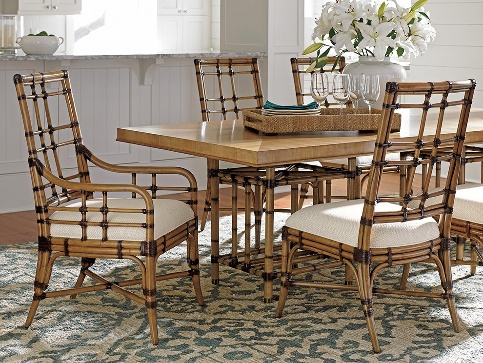 Seaview Arm Chair   Tropical   Dining Chairs   by Benjamin Rugs and Furniture  Houzz